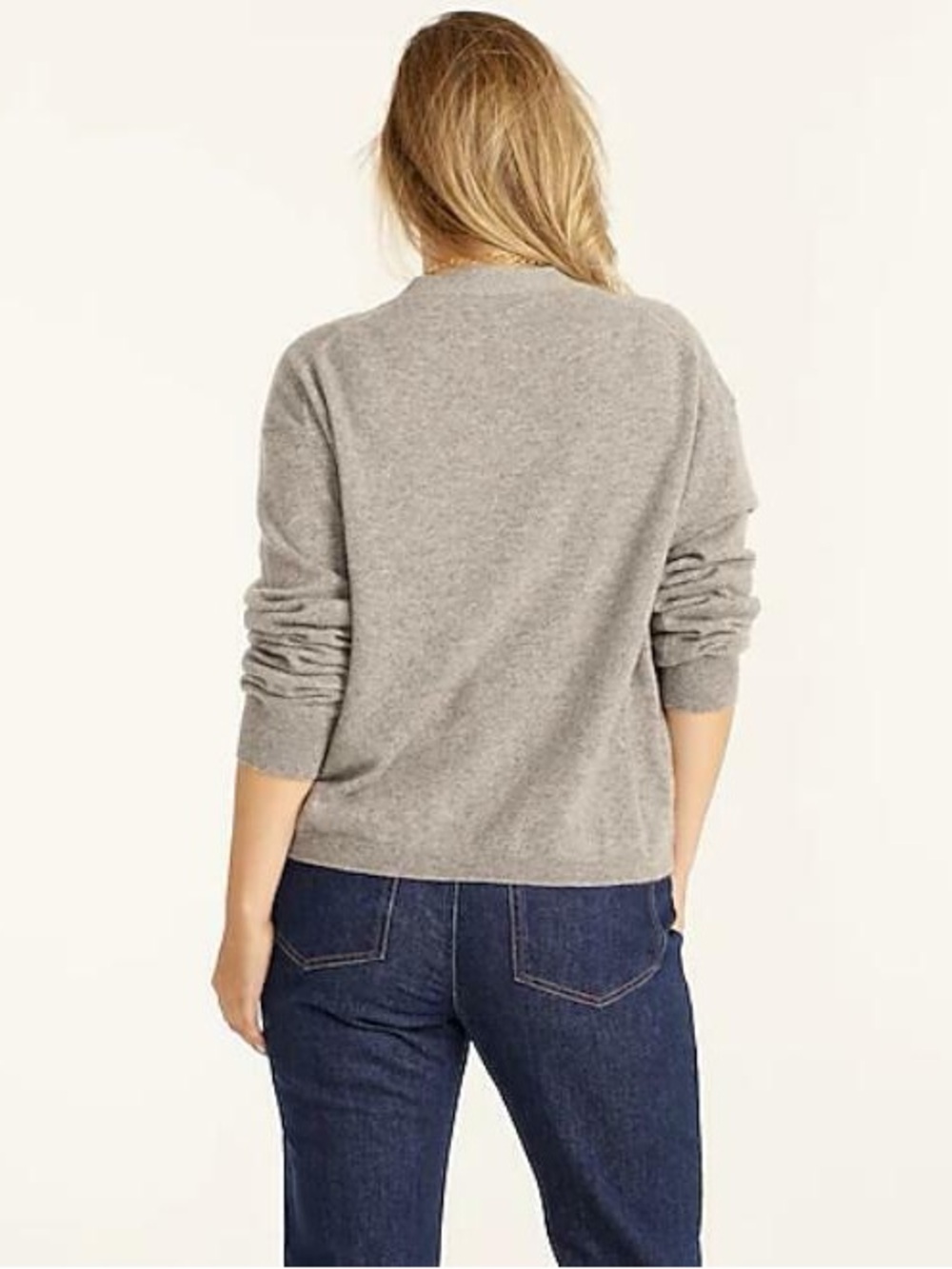 J.Crew Patch Pocket Cashmere Cardigan - Picture 3 of 7